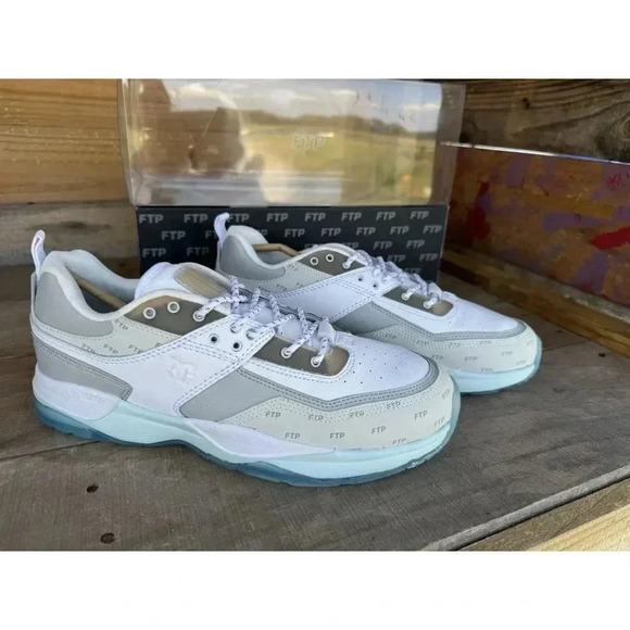 FTP E TRIBEKA DC SHOES SIZE 10 New DC shoes Exclusive X F*CK THE POPULATION - Picture 2 of 16